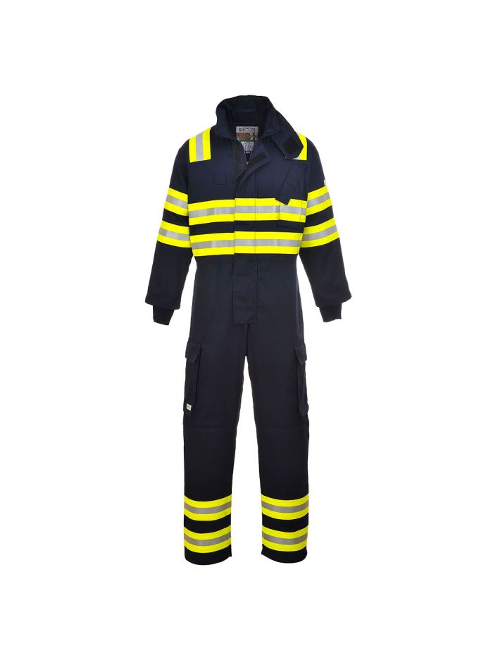 Wildland Fire FR Coverall, L, R, Navy