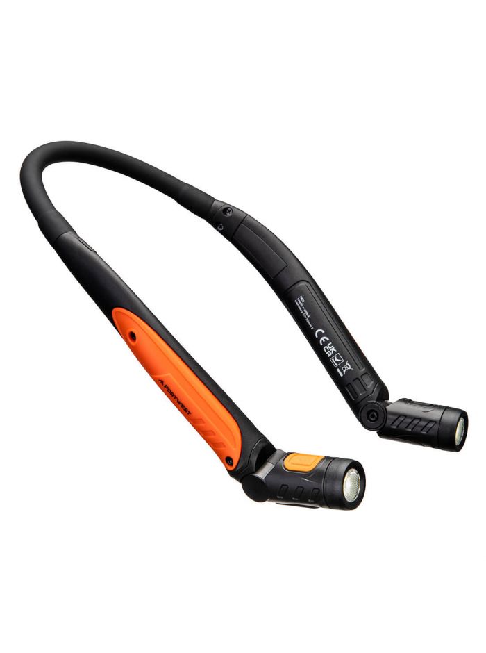 USB Rechargeable LED Neck Light, , O, Black/Orange