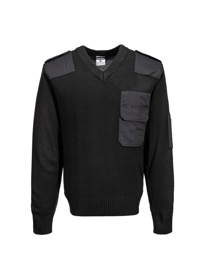 Nato Sweater, L, R, Black