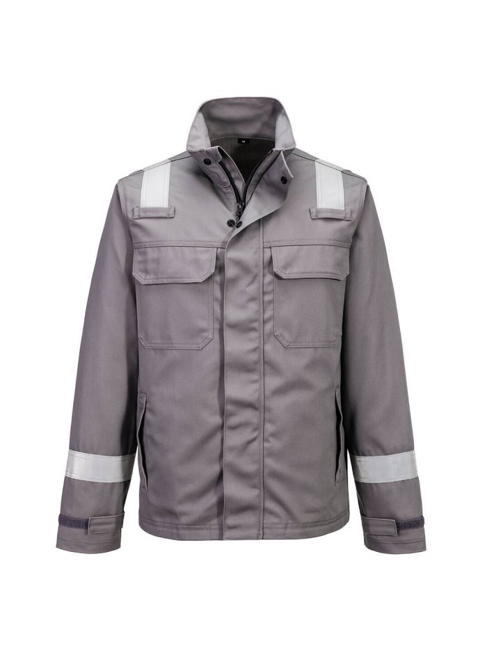 Bizflame Work FR Jacket, L, R, Grey