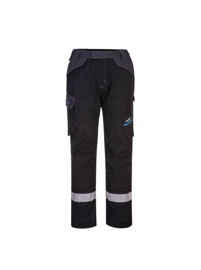 WX3 Modaflame Work FR Service Trousers, 30, R, Black