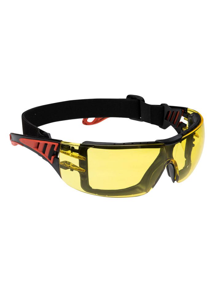 Tech Look Plus Safety Glasses, , R, Amber