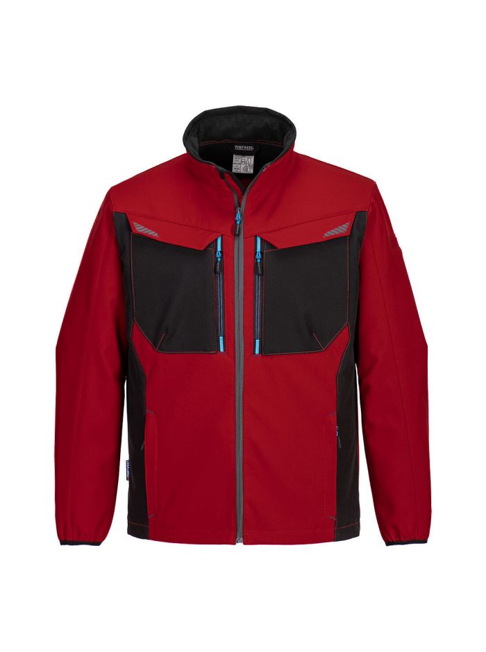 WX3 Softshell (3L), L, R, Deep Red