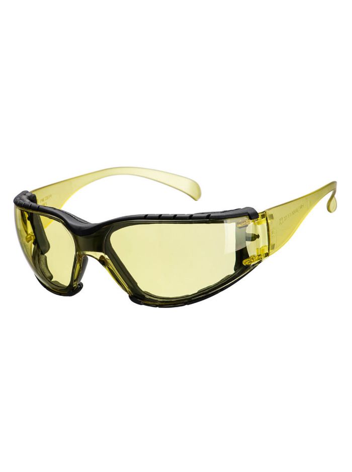 Wrap Around Plus Safety Glasses, , R, Amber