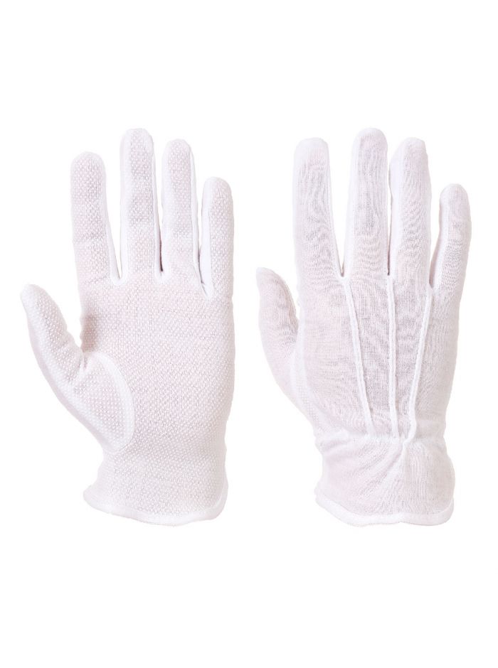 Liner 24 PVC Microdot Glove, L, R, White
