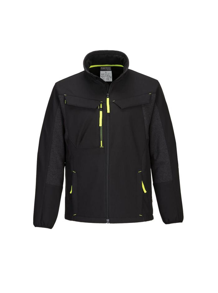 WX3 Eco Hybrid Softshell (2L), L, R, Black