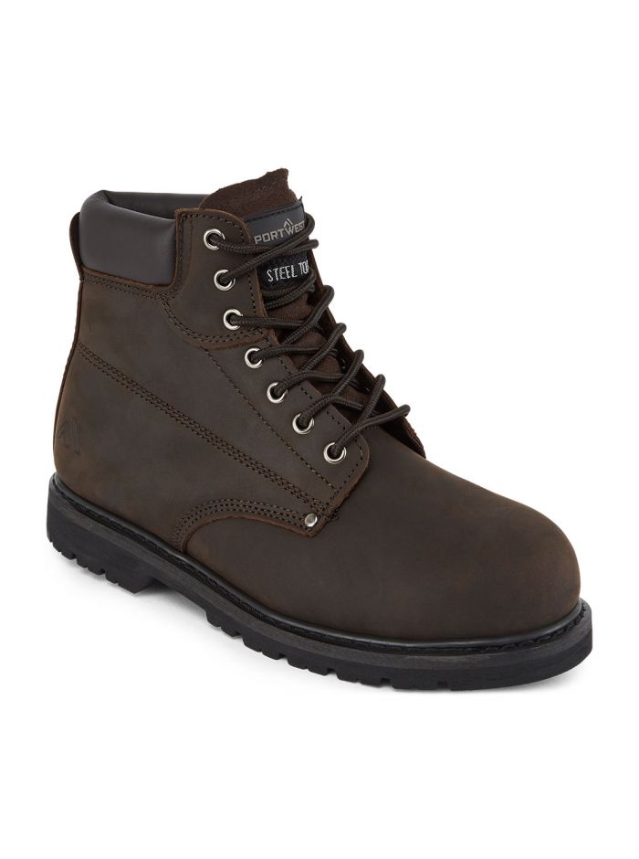 Steelite Welted Safety Boot SB HRO, 39, R, Brown