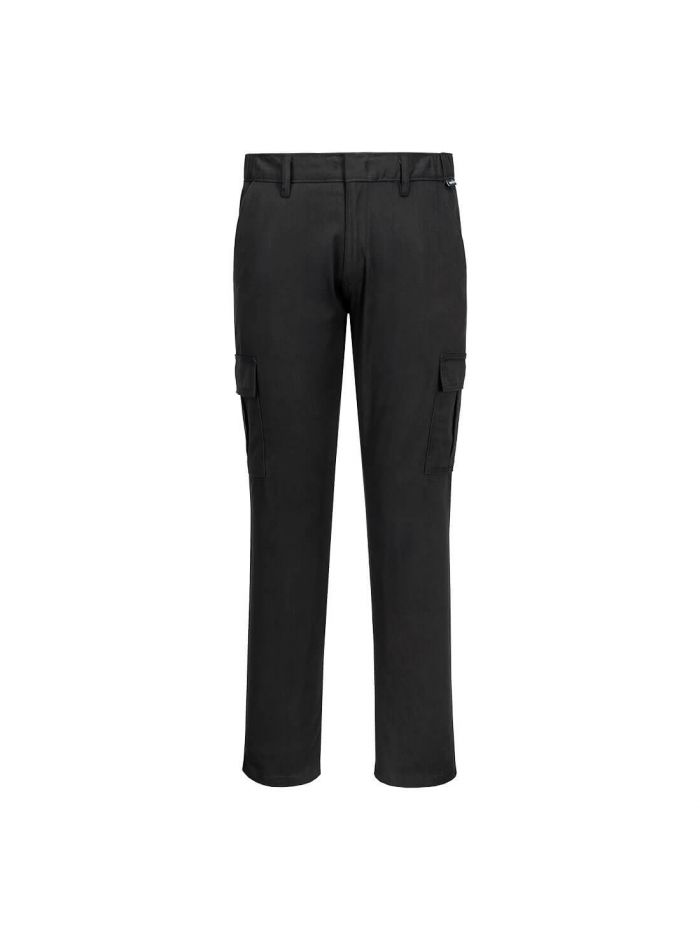 WX2 Stretch Slim Fit Combat Trousers, 28, R, Black