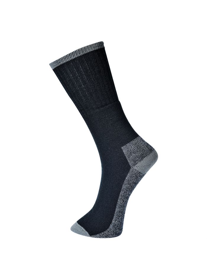 Work Sock (3 Pack), 39-43, R, Black