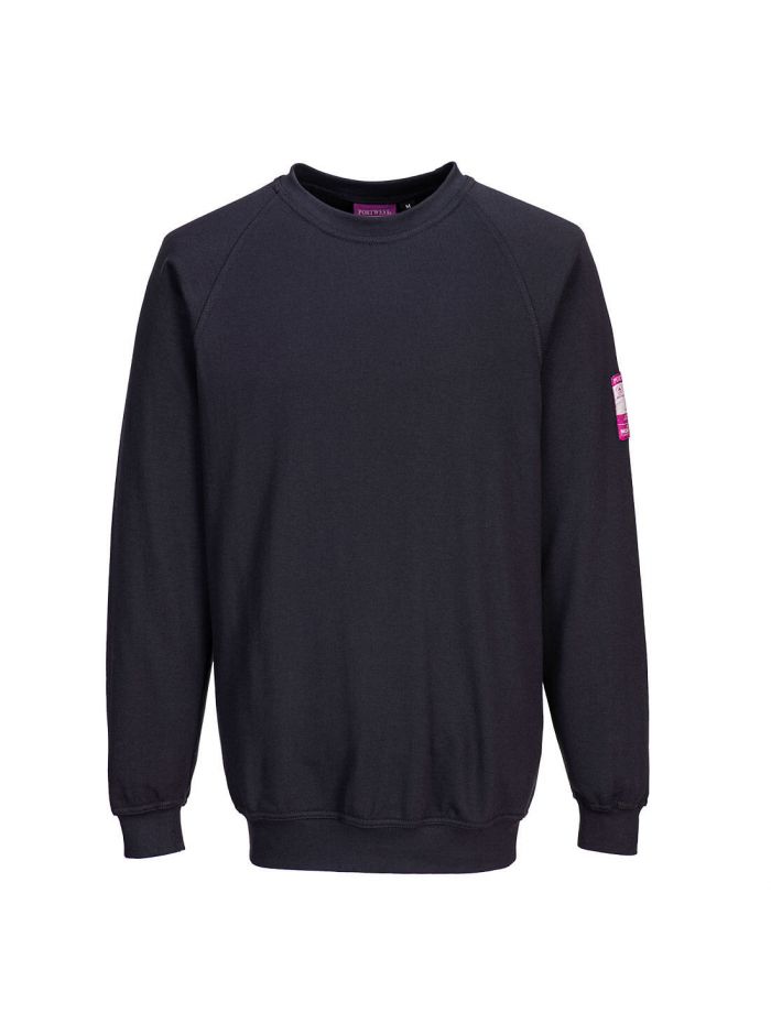 Modaflame Knit FR Sweatshirt, 4XL, R, Navy