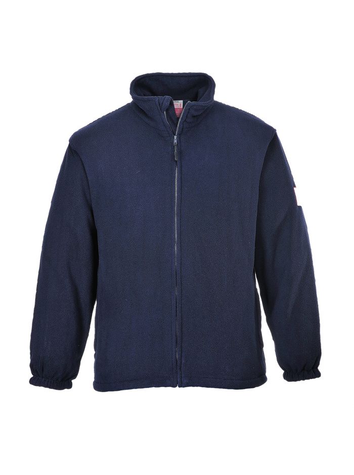 Modaflame Fleece FR Jacket, 4XL, R, Navy