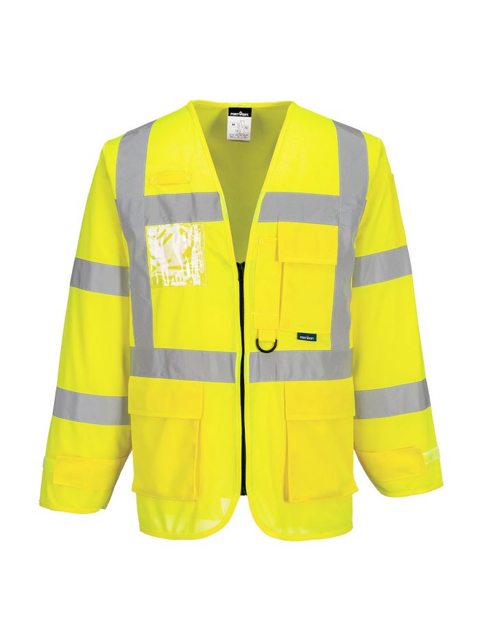 Hi-Vis Executive Jacket, L, R, Yellow
