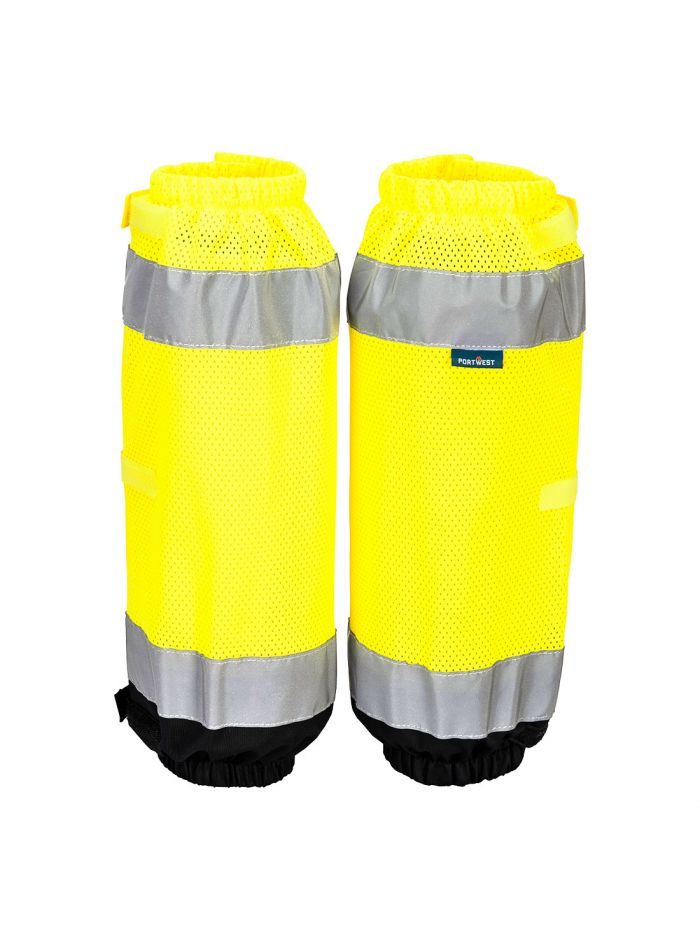 Hi-Vis Contrast Gaiters, , R, Yellow/Black