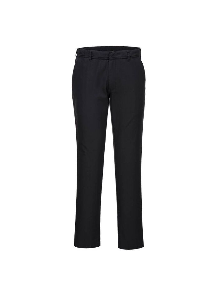 WX2 Women's Stretch Slim Chino Trousers, 24, R, Black