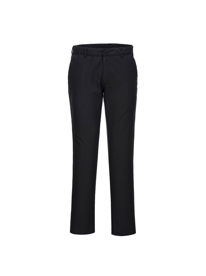 WX2 Stretch Slim Chino Trousers, 28, R, Black