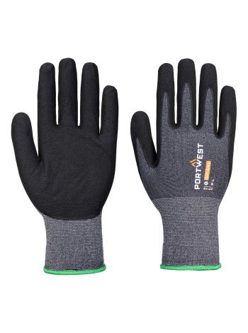 SG Grip 15 Eco Nitrile Glove (Pk12), L, R, Grey/Black
