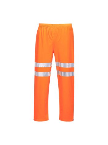 Sealtex Ultra Hi-Vis Rain Trousers, L, R, Orange