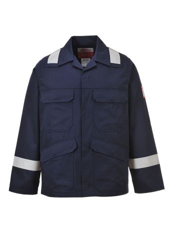 Bizflame Work FR Jacket, 4XL, R, Navy