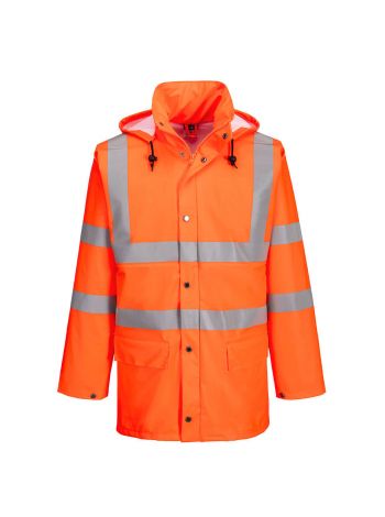 Sealtex Ultra Hi-Vis Rain Jacket , L, R, Orange