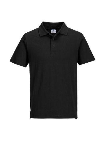 Lightweight Jersey Polo Shirt S/S (48 in a box), 4XL, R, Black