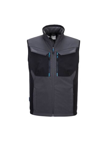 WX3 Softshell Bodywarmer (3L), L, R, Metal Grey