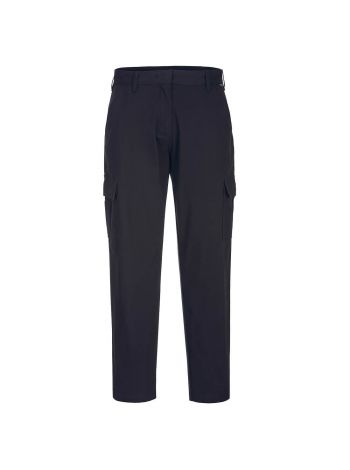 WX2 Women's Stretch Cargo Trousers, 24, R, Black