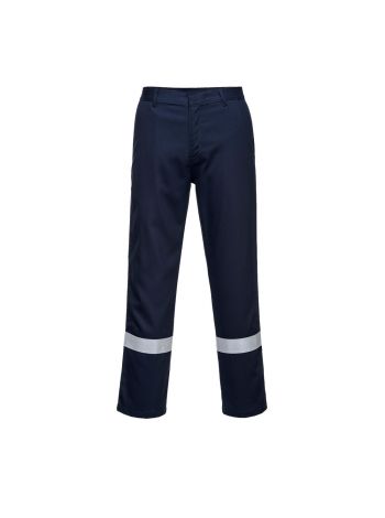 Bizweld Work FR Trousers, L, R, Navy