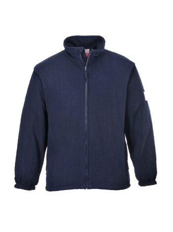 Modaflame Fleece FR Jacket, 4XL, R, Navy