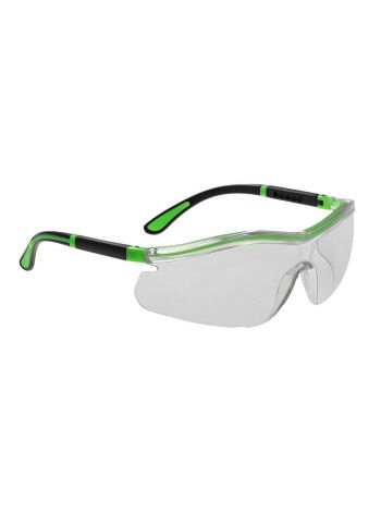 Neon Safety Safety Glasses, , R, Clear