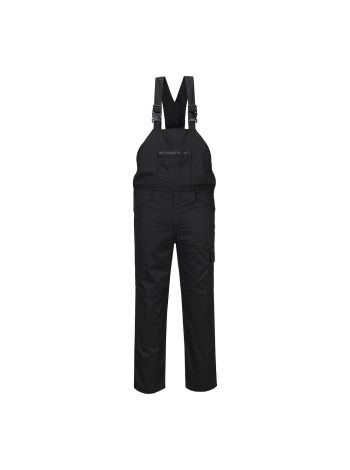 WX2 Eco Stretch Bib and Brace, 4XL, R, Black