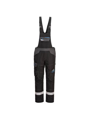 WX3 Modaflame Work FR Bib and Brace, L, R, Black